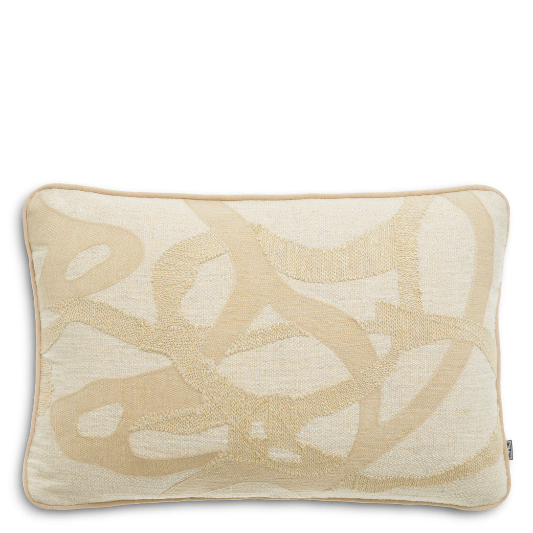 Cushion Saphira Rectangular Natural Accessories Eichholtz