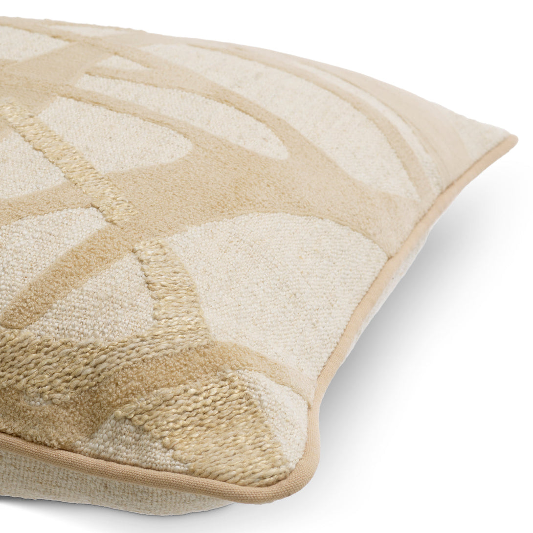 Cushion Saphira Square I Natural Accessories Eichholtz