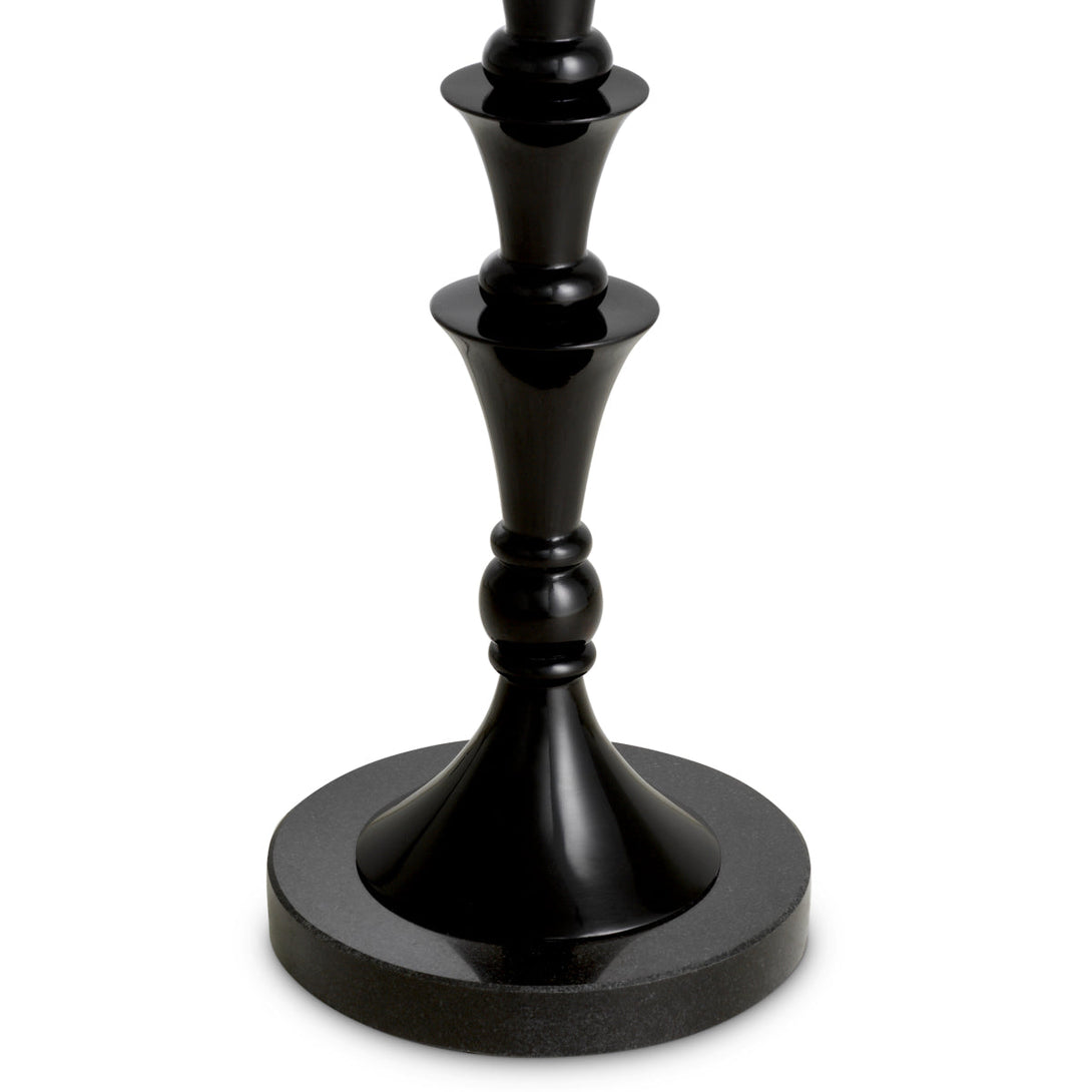 Floor Lamp Arabella Piano Black Finish Lighting Eichholtz