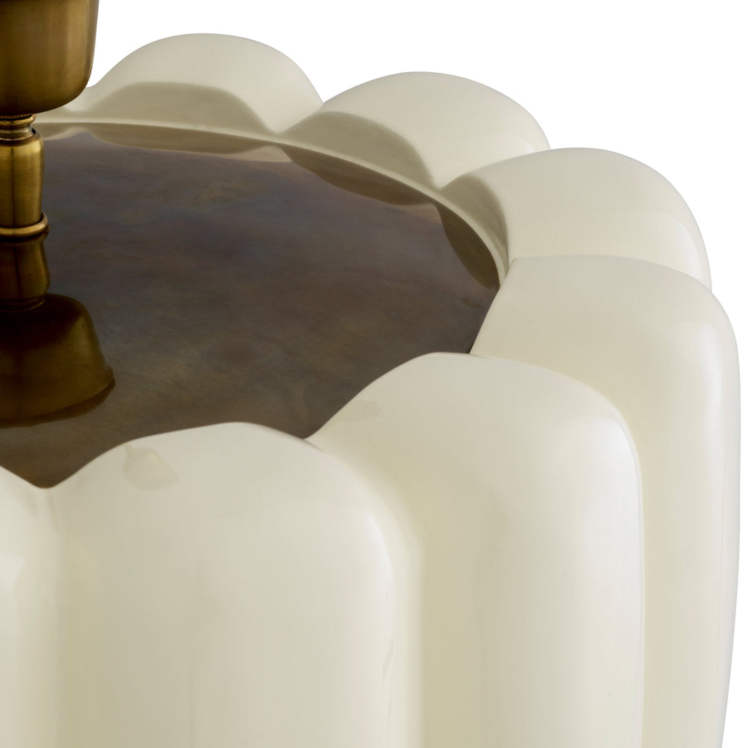 Table Lamp Barocco Off-White Finish Lighting Eichholtz