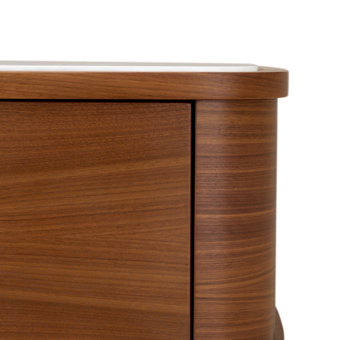 Nightstand Cabana S Walnut Veneer Furniture Eichholtz