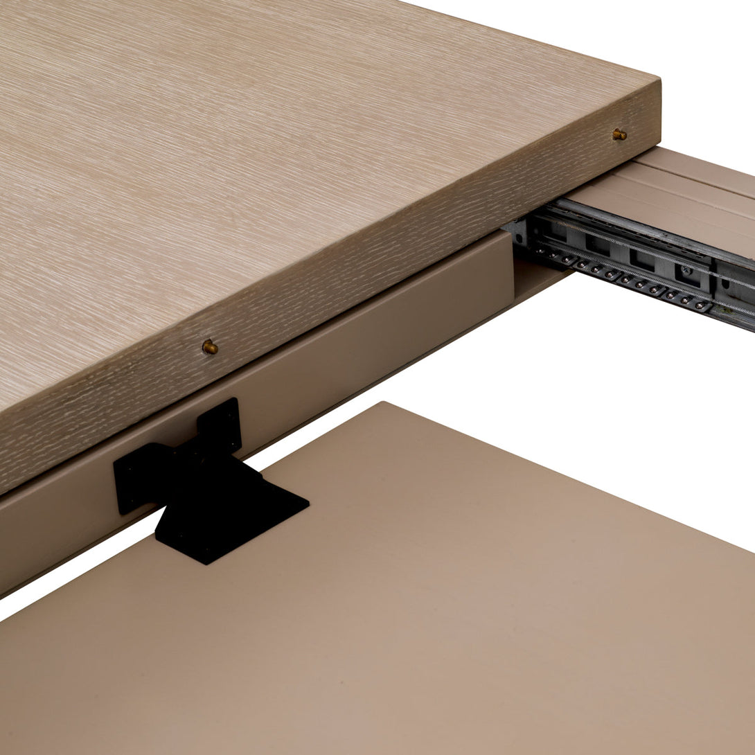 Extendable Dining Table Atelier S Washed Oak Veneer Furniture Eichholtz