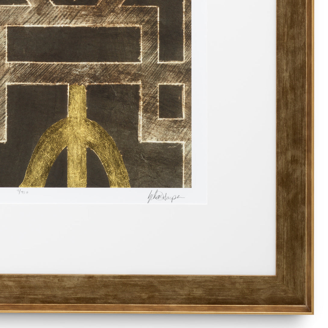 Print Trellis Pattern by Ethan Harper I set of 2 Accessories Eichholtz