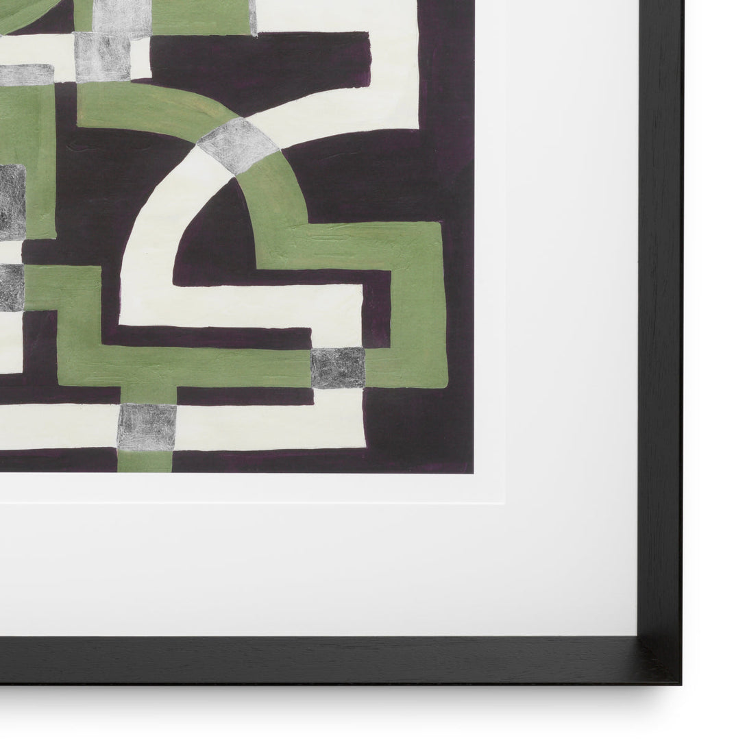 Print Window Trellis by Michael Willett set of 2 Accessories Eichholtz