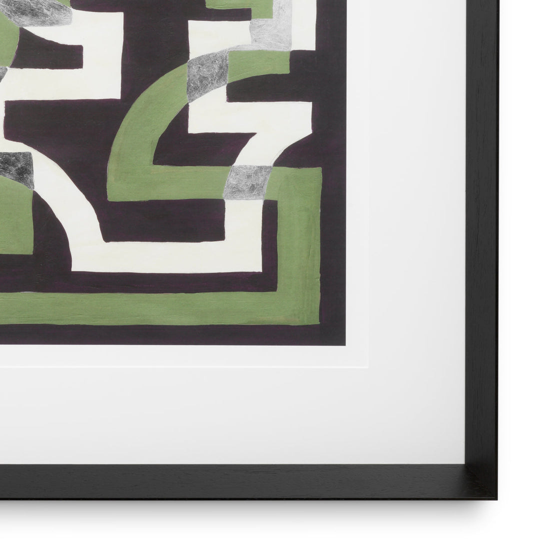 Print Window Trellis by Michael Willett set of 2 Accessories Eichholtz