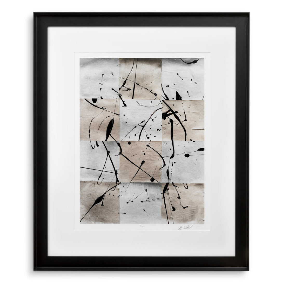 Print Ink Casting by Michael Willett set of 2 Accessories Eichholtz