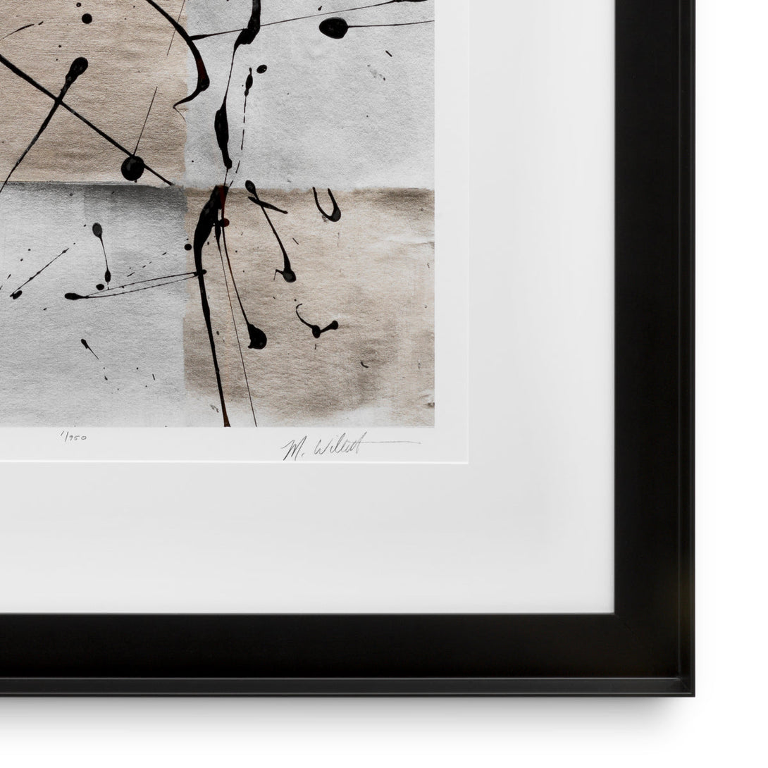 Print Ink Casting by Michael Willett set of 2 Accessories Eichholtz