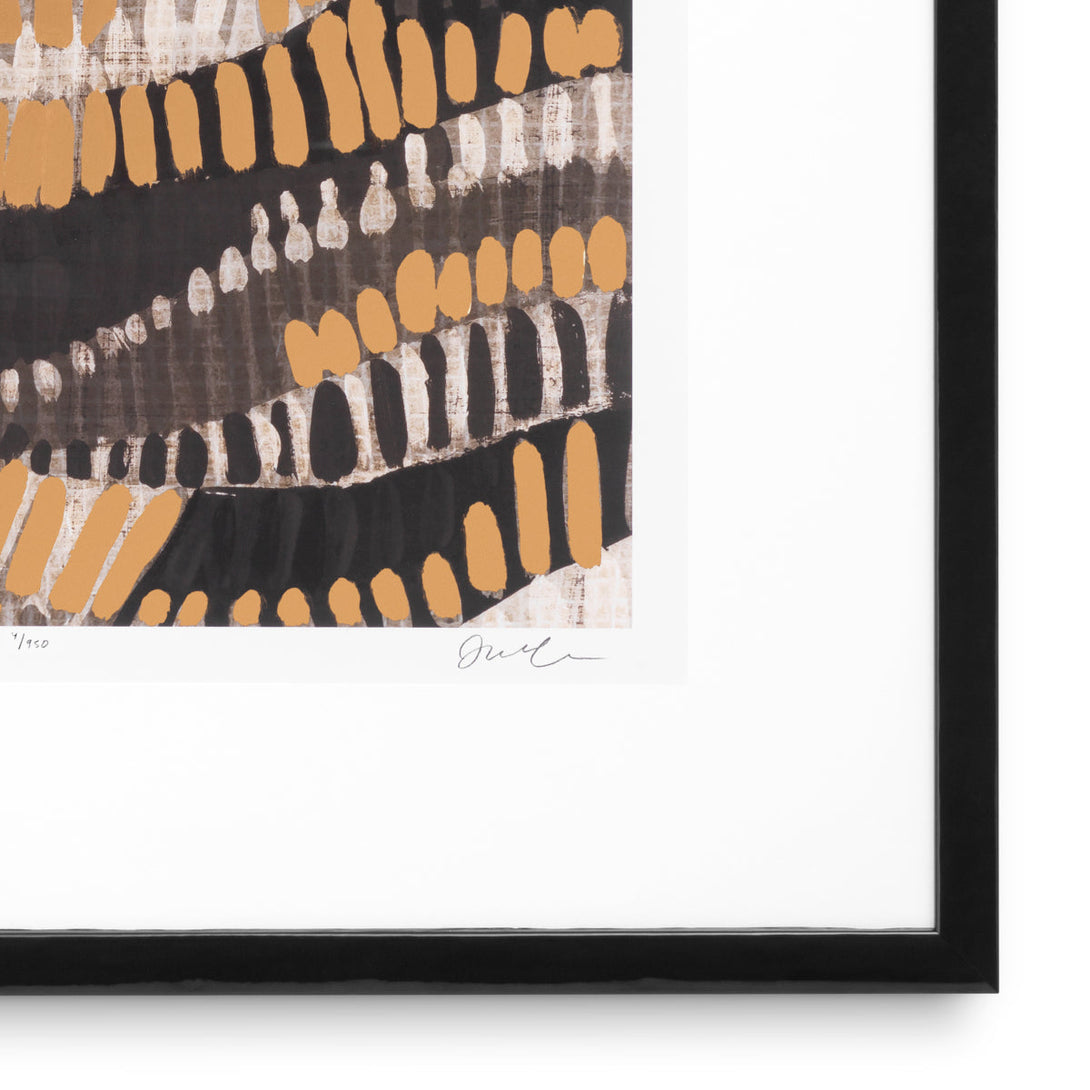 Print Metallic Undulation by June Erica Vess set 2 Accessories Eichholtz