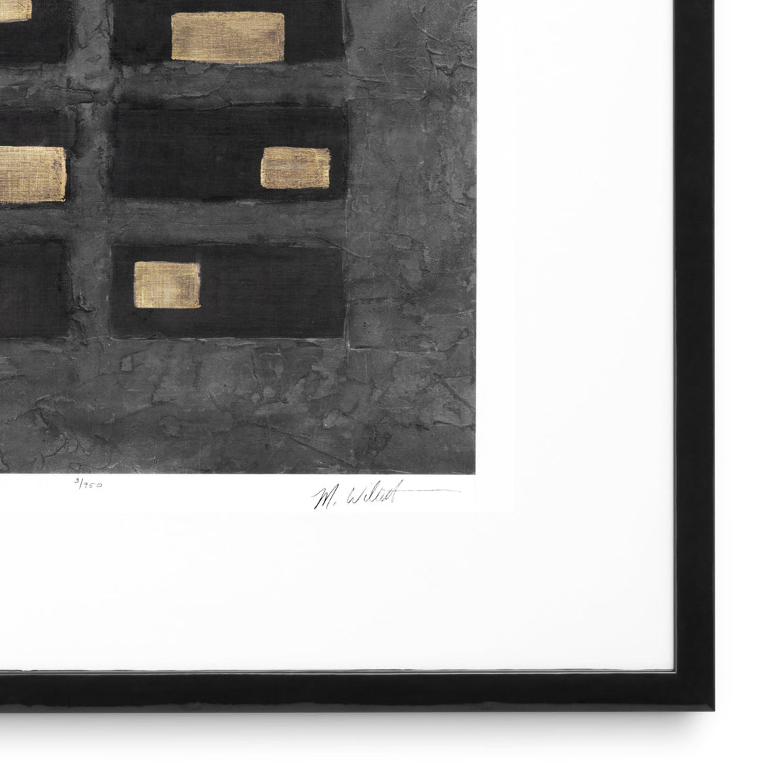 Print Black Squares by Michael Willett set of 2 Accessories Eichholtz