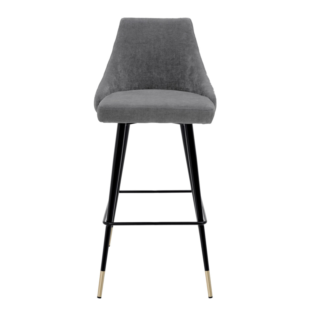 Bar Stool Cedro Clarck Grey Furniture Eichholtz