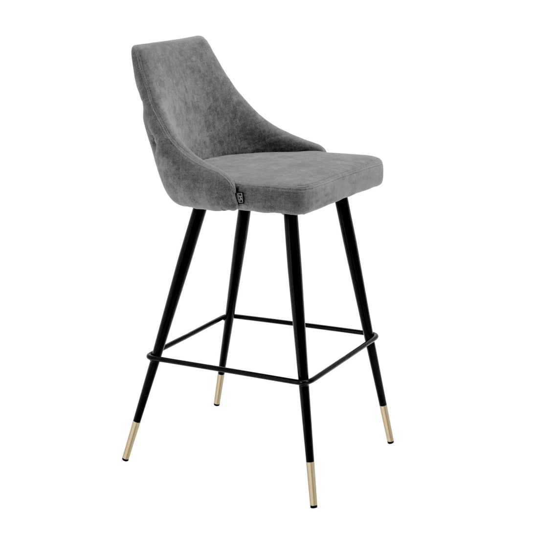 Bar Stool Cedro Clarck Grey Furniture Eichholtz