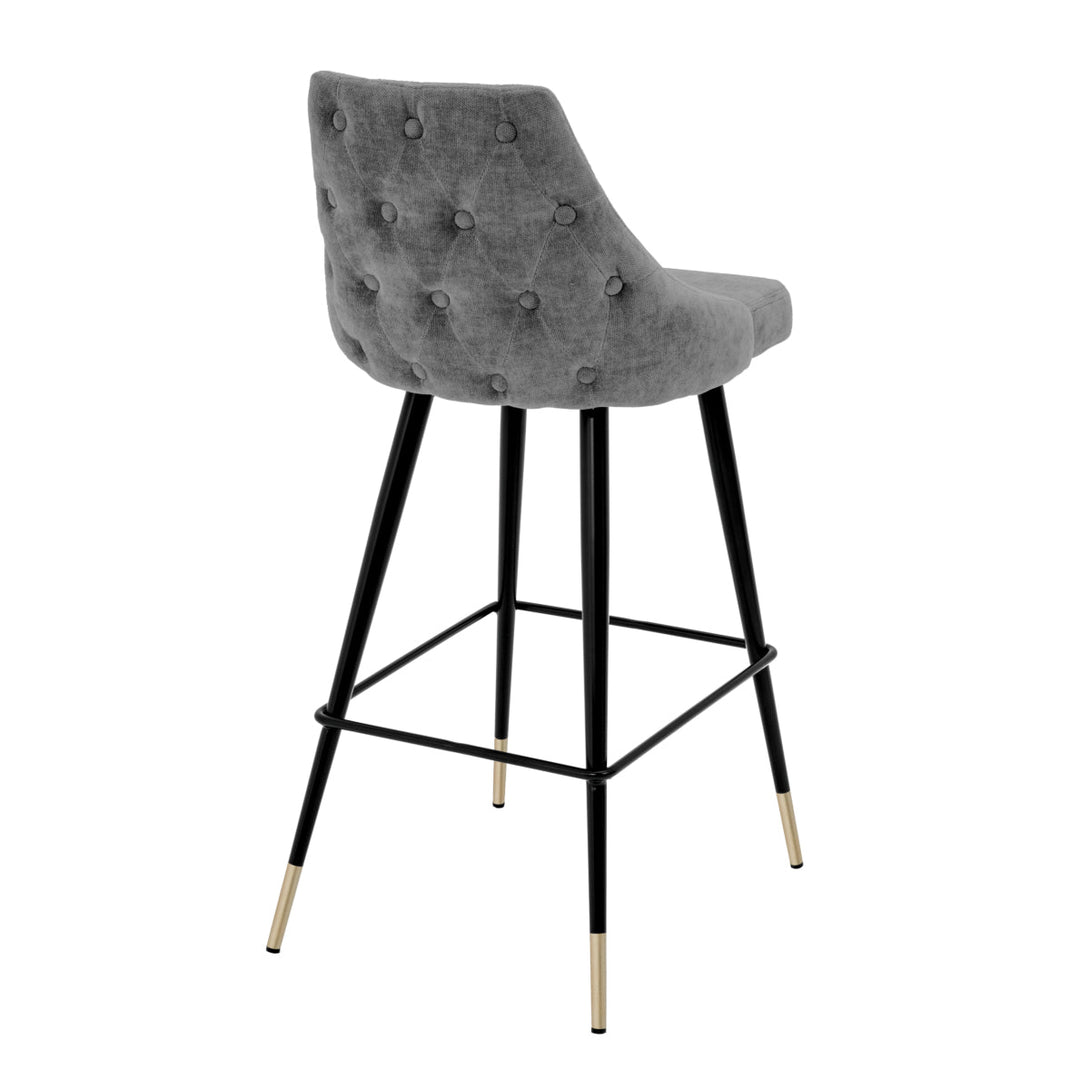 Bar Stool Cedro Clarck Grey Furniture Eichholtz