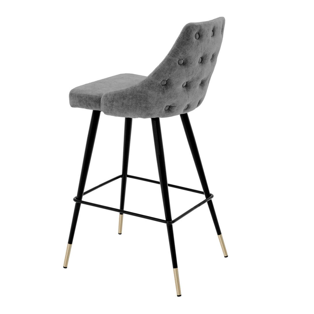 Bar Stool Cedro Clarck Grey Furniture Eichholtz