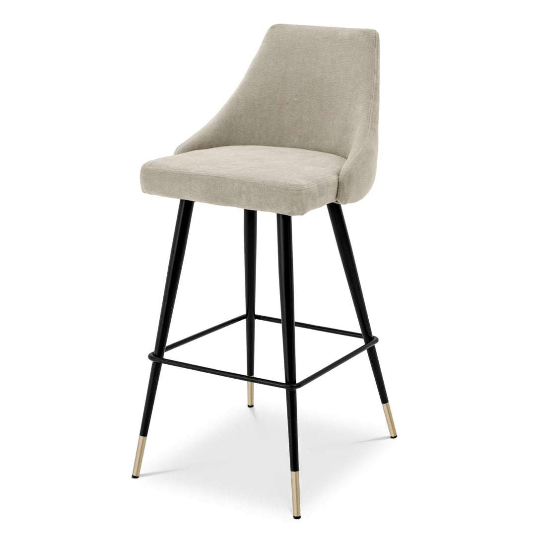 Bar Stool Cedro Clarck Sand Furniture Eichholtz