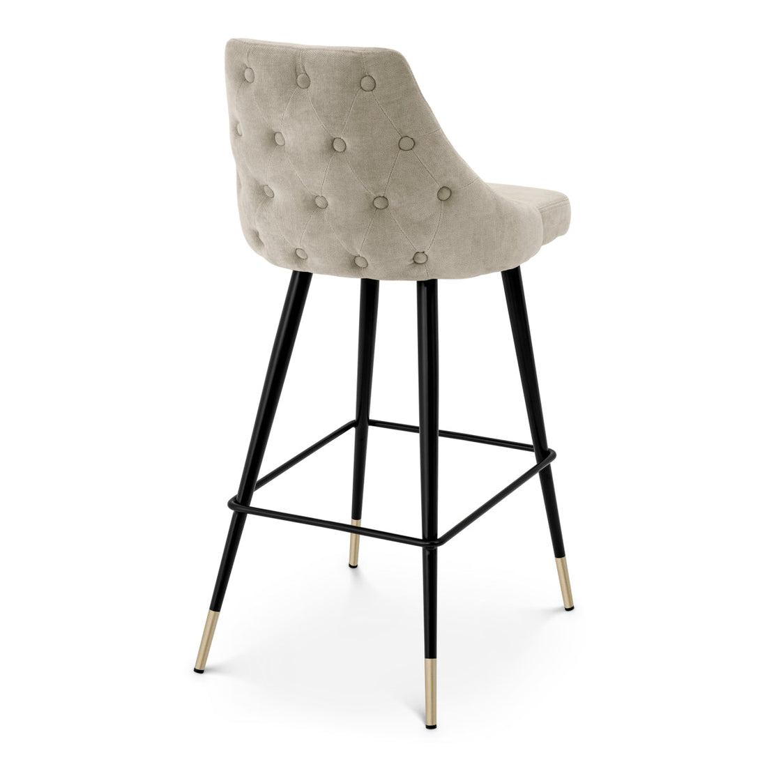 Bar Stool Cedro Clarck Sand Furniture Eichholtz