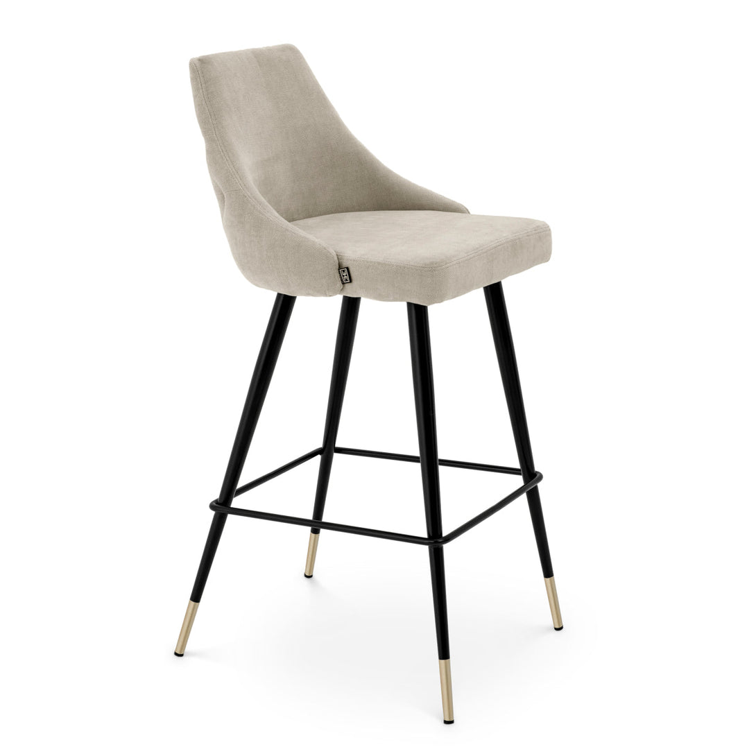 Bar Stool Cedro Clarck Sand Furniture Eichholtz