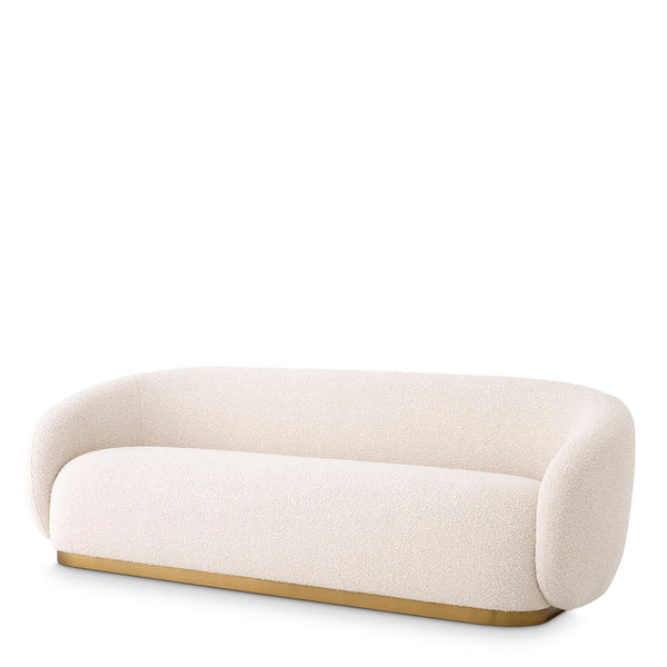 Sofa Brice Boucl&Eacute; Cream Furniture Eichholtz