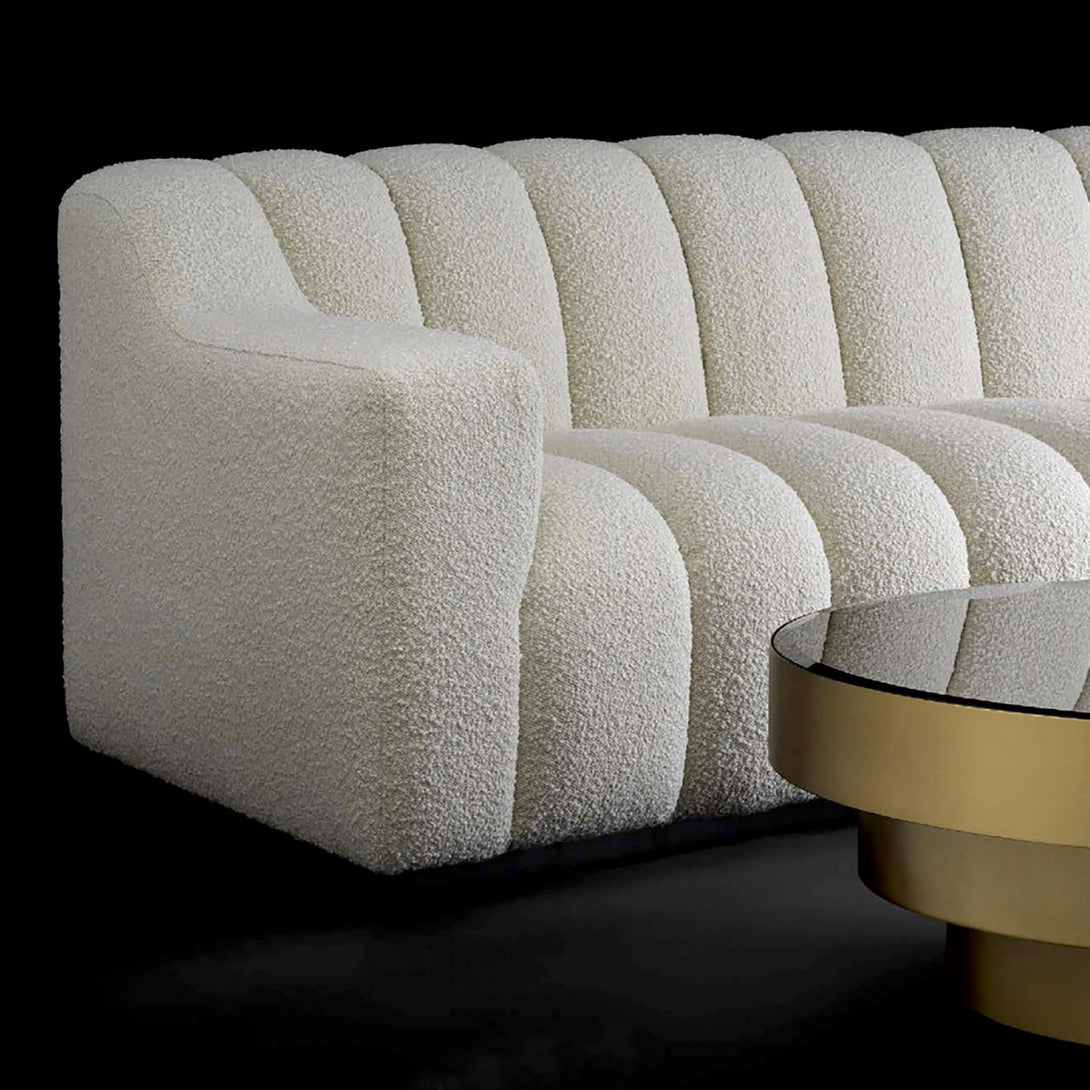 Sofa Kelly S Boucl&Eacute; Cream Furniture Eichholtz