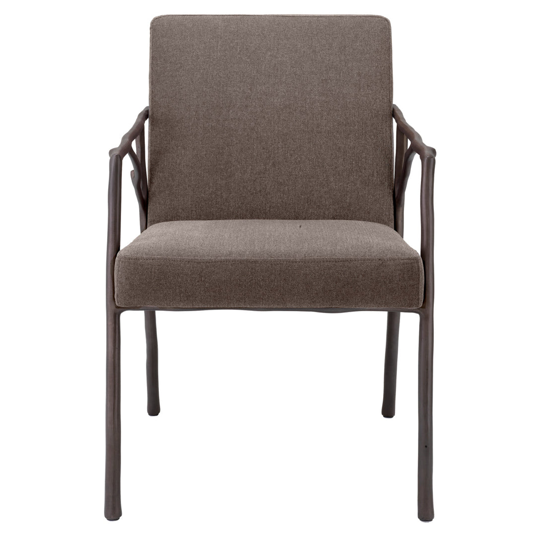 Dining Chair Antico Abrasia Grey Brown Furniture Eichholtz