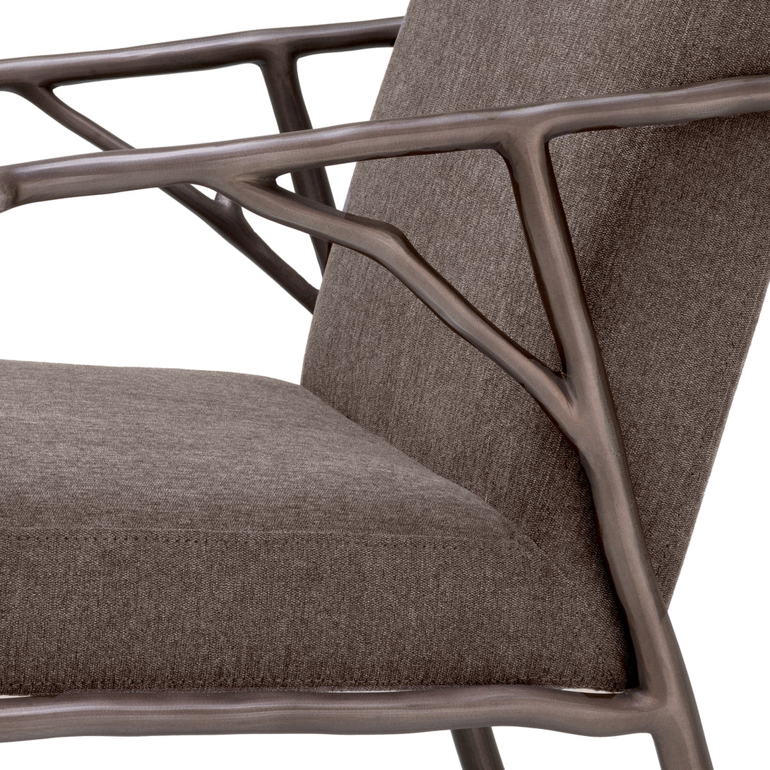 Dining Chair Antico Abrasia Grey Brown Furniture Eichholtz