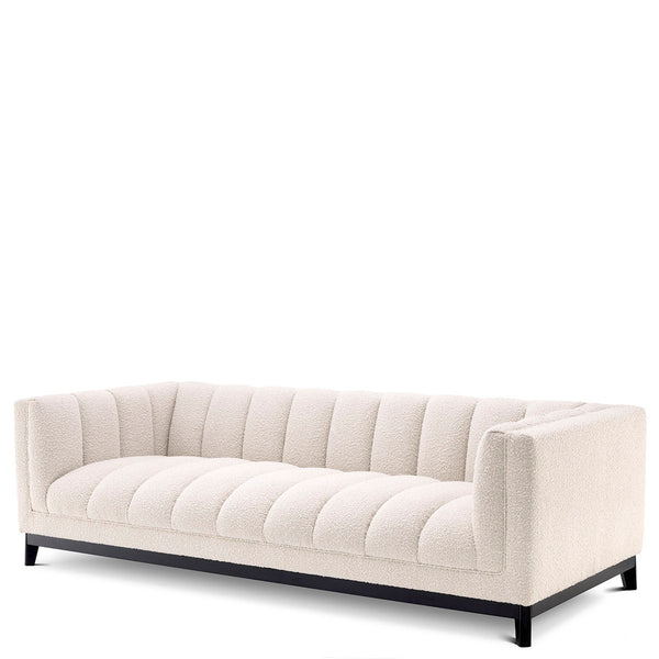 Sofa Ditmar Boucl&Eacute; Cream Furniture Eichholtz