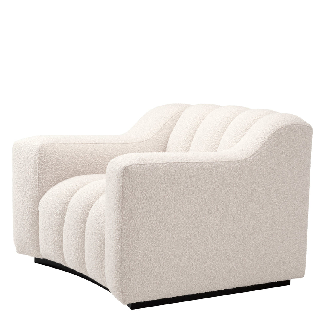 Chair Kelly Boucl&Eacute; Cream Furniture Eichholtz