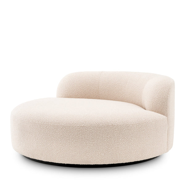 Sofa Björn Round Boucl&Eacute; Cream Furniture Eichholtz