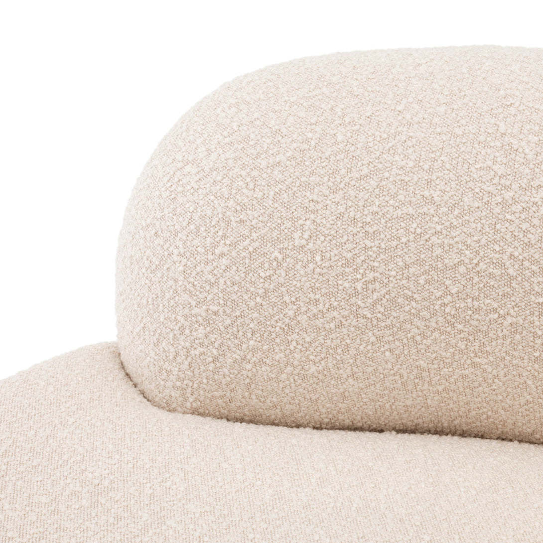 Sofa Björn Round Boucl&Eacute; Cream Furniture Eichholtz