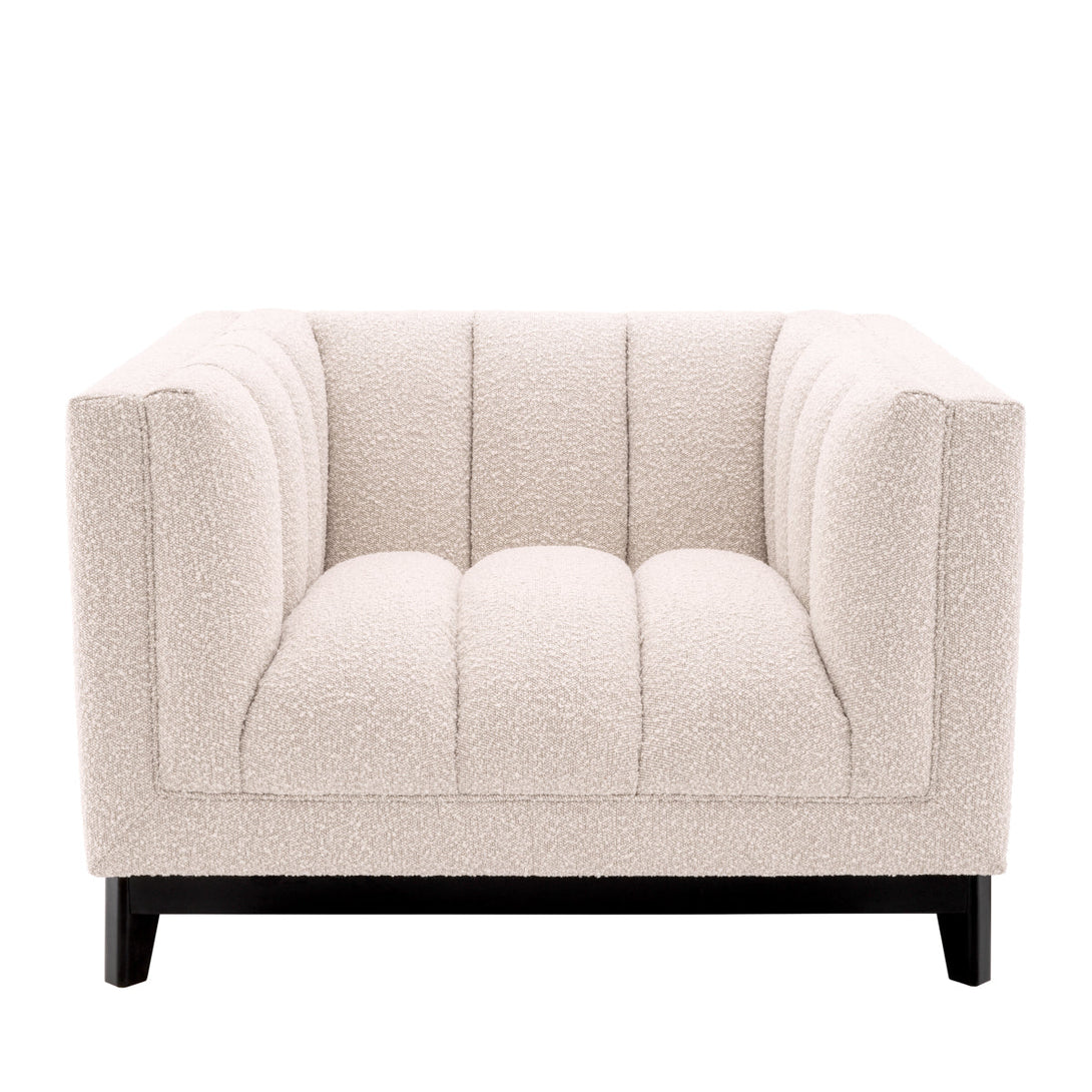 Chair Ditmar Boucl&Eacute; Cream Furniture Eichholtz