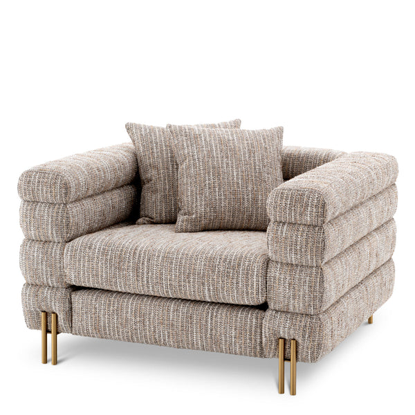 Chair York Mademoiselle Beige Furniture Eichholtz