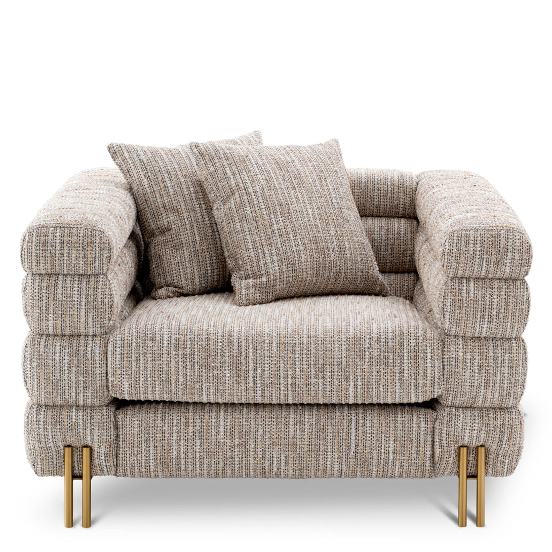 Chair York Mademoiselle Beige Furniture Eichholtz