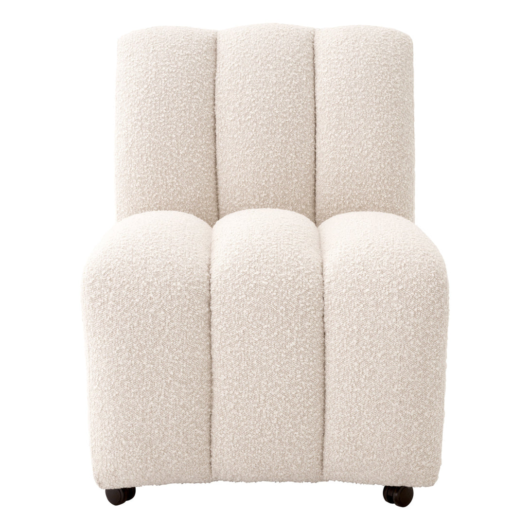 Dining Chair Kelly Boucl&Eacute; Cream Furniture Eichholtz