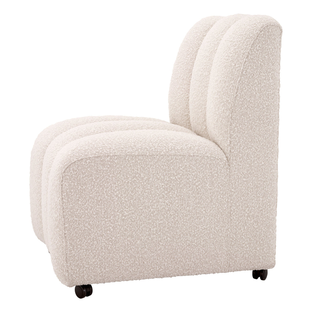 Dining Chair Kelly Boucl&Eacute; Cream Furniture Eichholtz