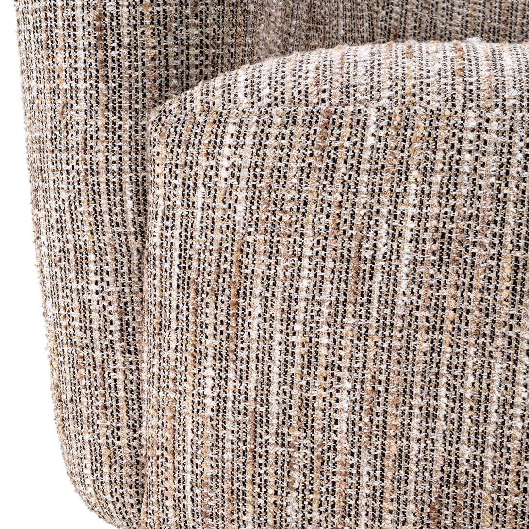 Swivel Chair Colin Left Mademoiselle Beige Furniture Eichholtz