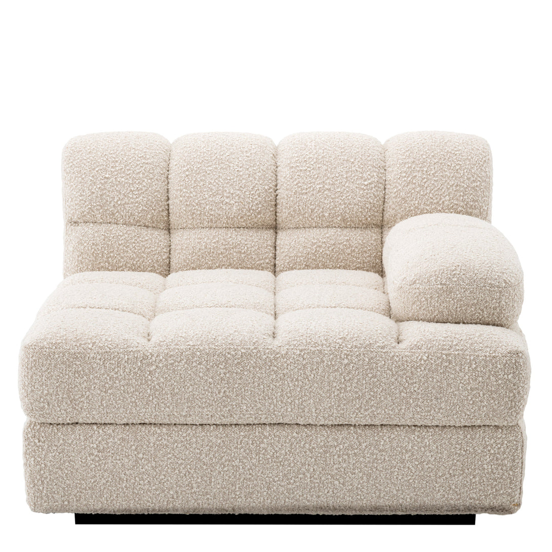 Modular Sofa Dean Right Boucl&Eacute; Cream Furniture Eichholtz