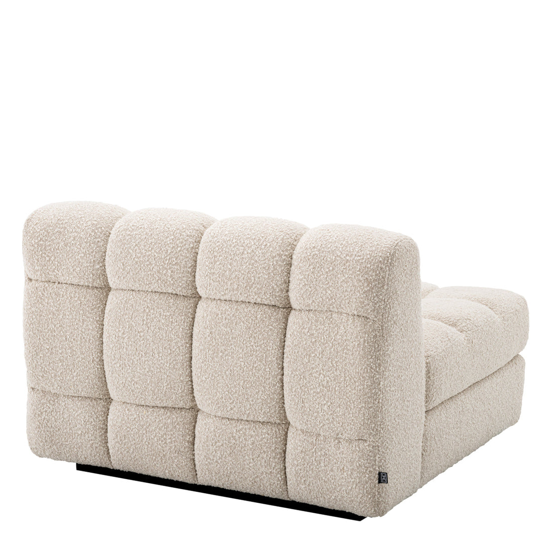 Modular Sofa Dean Right Boucl&Eacute; Cream Furniture Eichholtz