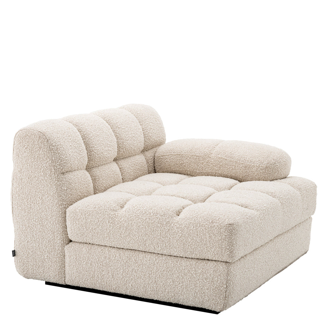 Modular Sofa Dean Right Boucl&Eacute; Cream Furniture Eichholtz