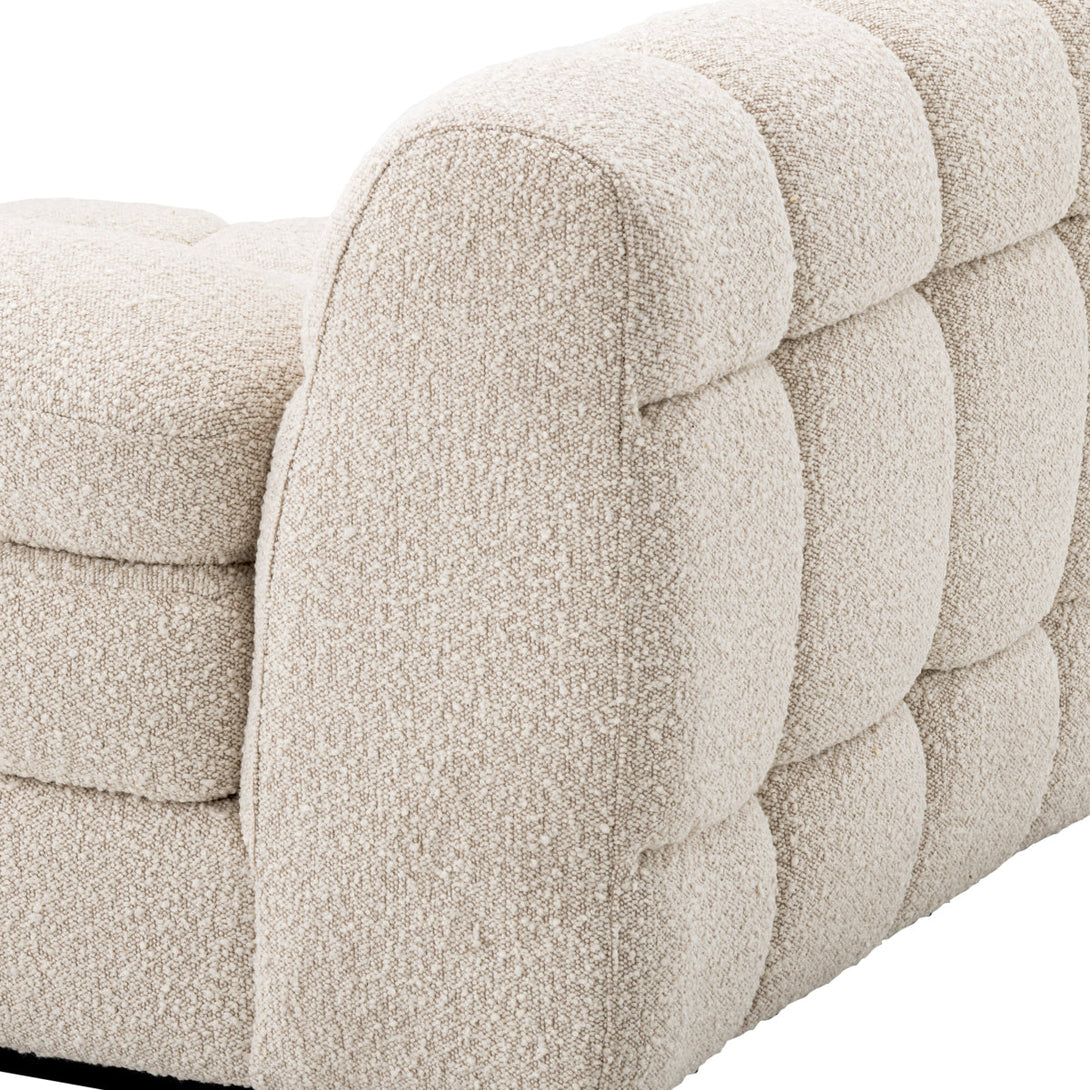 Modular Sofa Dean Right Boucl&Eacute; Cream Furniture Eichholtz
