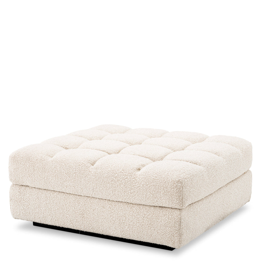 Modular Sofa Dean Ottoman Boucl&Eacute; Cream Furniture Eichholtz