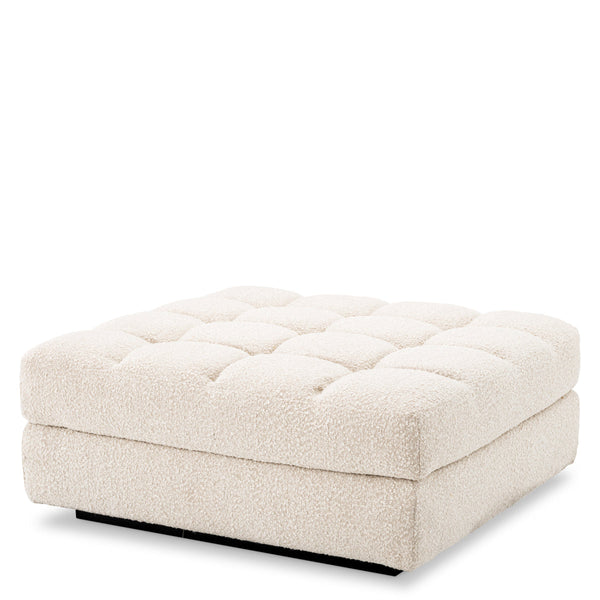 Modular Sofa Dean Ottoman Boucl&Eacute; Cream Furniture Eichholtz