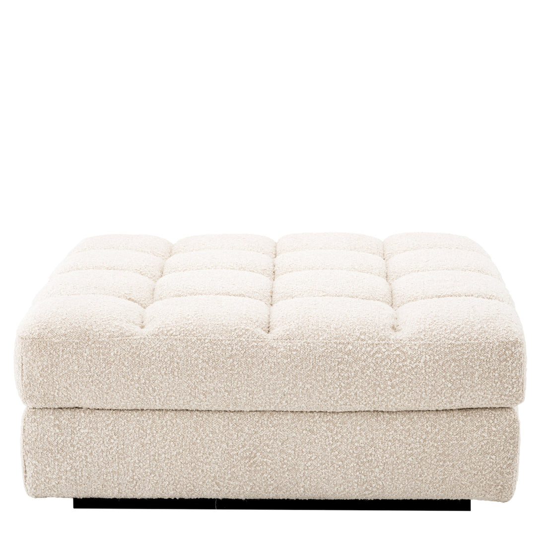 Modular Sofa Dean Ottoman Boucl&Eacute; Cream Furniture Eichholtz
