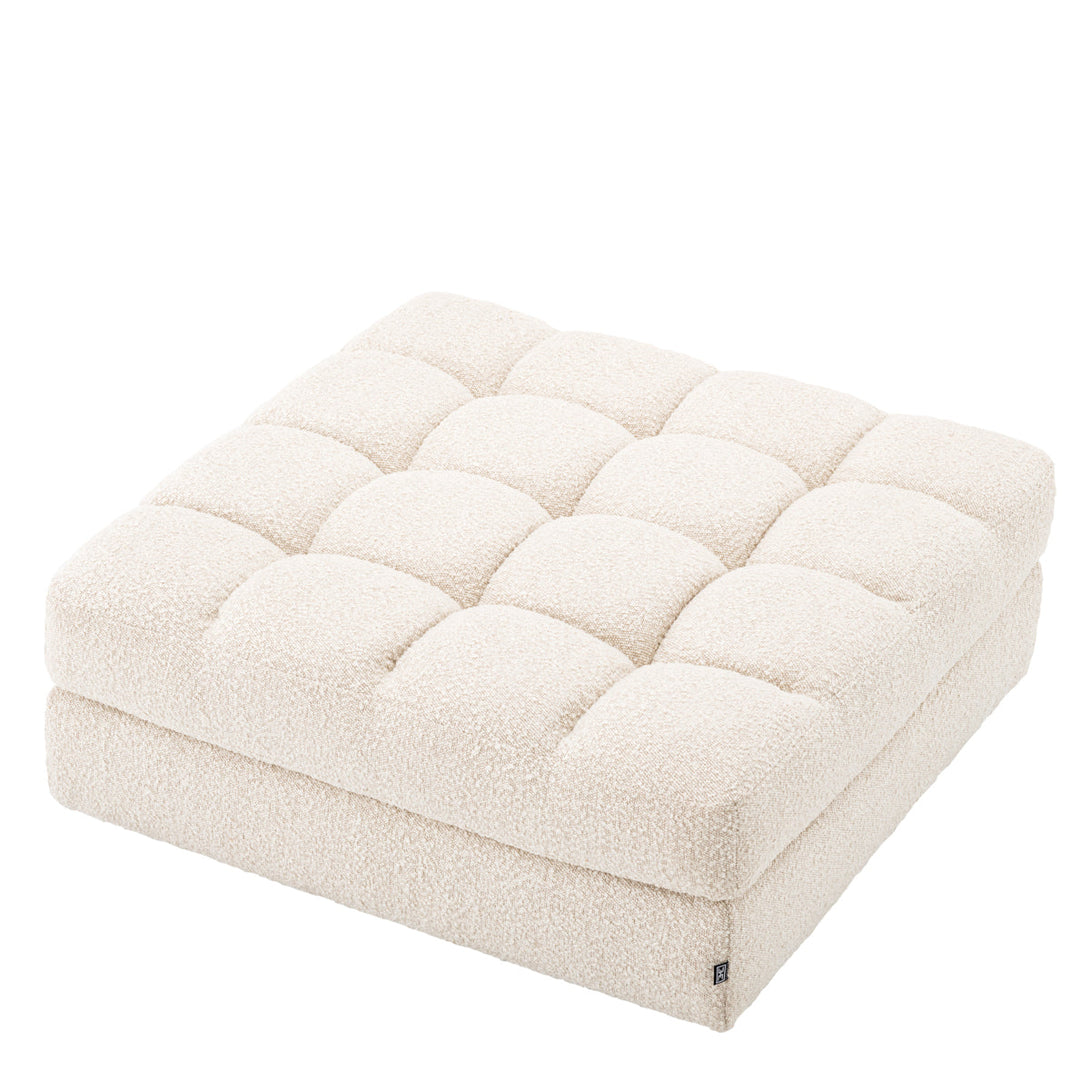 Modular Sofa Dean Ottoman Boucl&Eacute; Cream Furniture Eichholtz