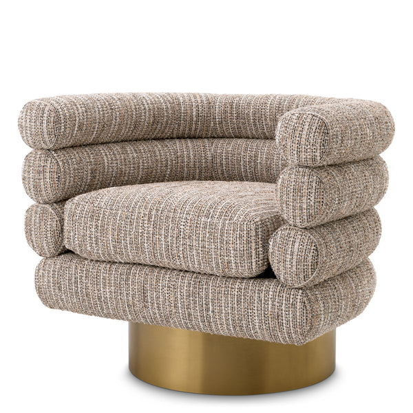 Swivel Chair Maguire Mademoiselle Beige Furniture Eichholtz
