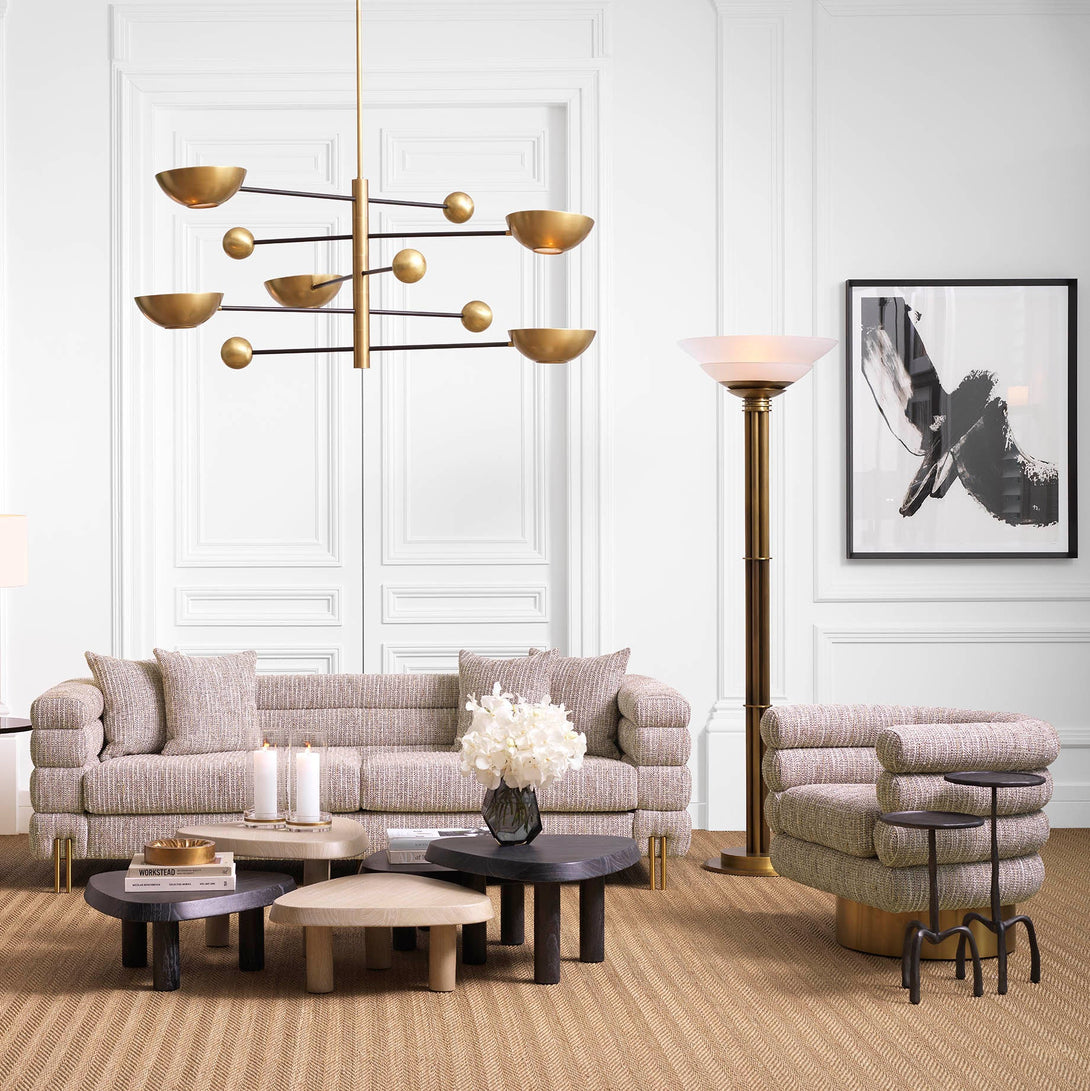 Swivel Chair Maguire Mademoiselle Beige Furniture Eichholtz