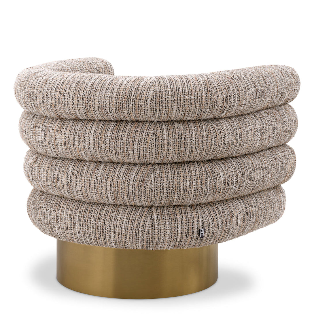 Swivel Chair Maguire Mademoiselle Beige Furniture Eichholtz