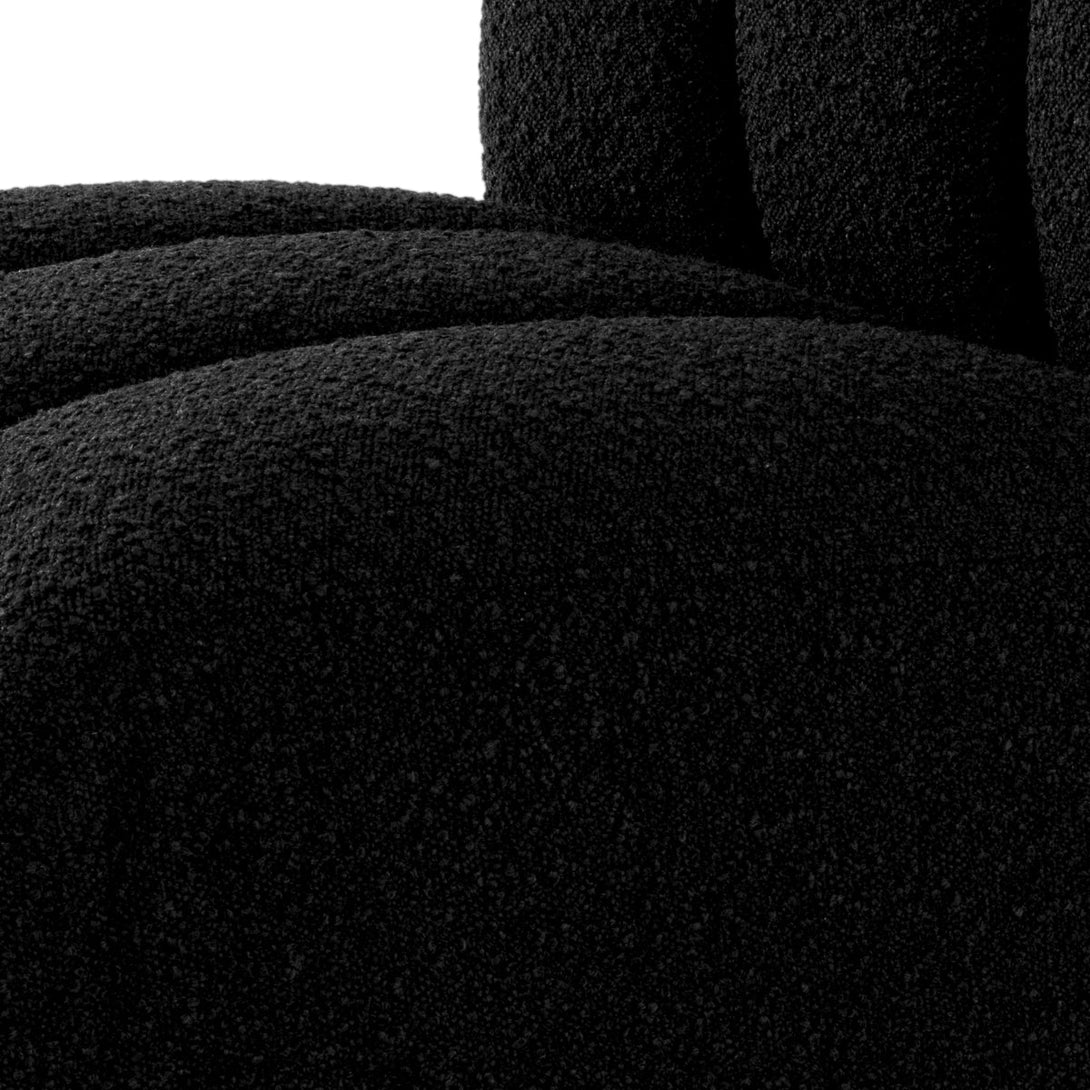 Dining Chair Kelly Boucl&Eacute; Black Furniture Eichholtz