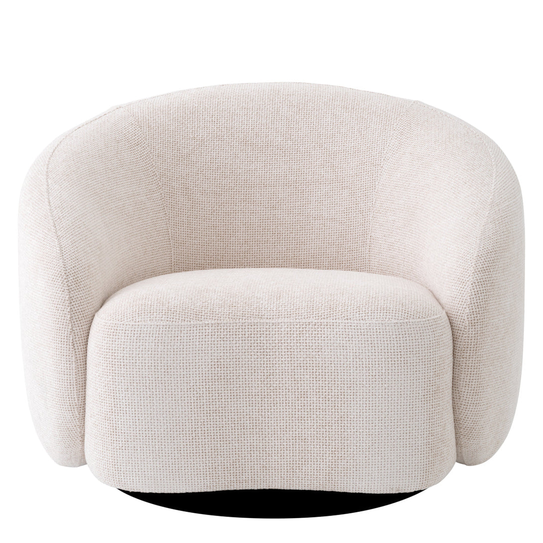 Swivel Chair Amore Lyssa Off-White Furniture Eichholtz