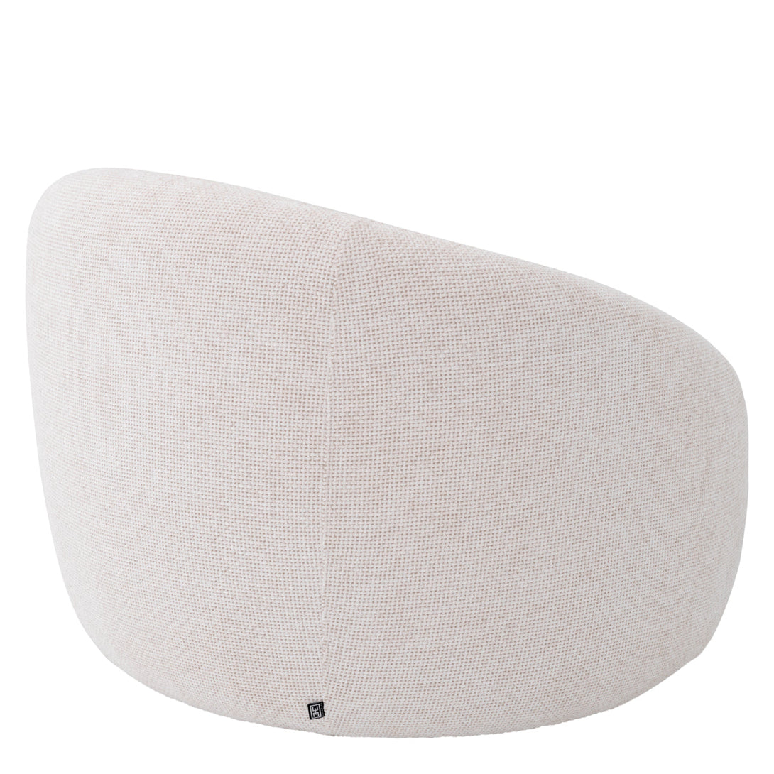 Swivel Chair Amore Lyssa Off-White Furniture Eichholtz