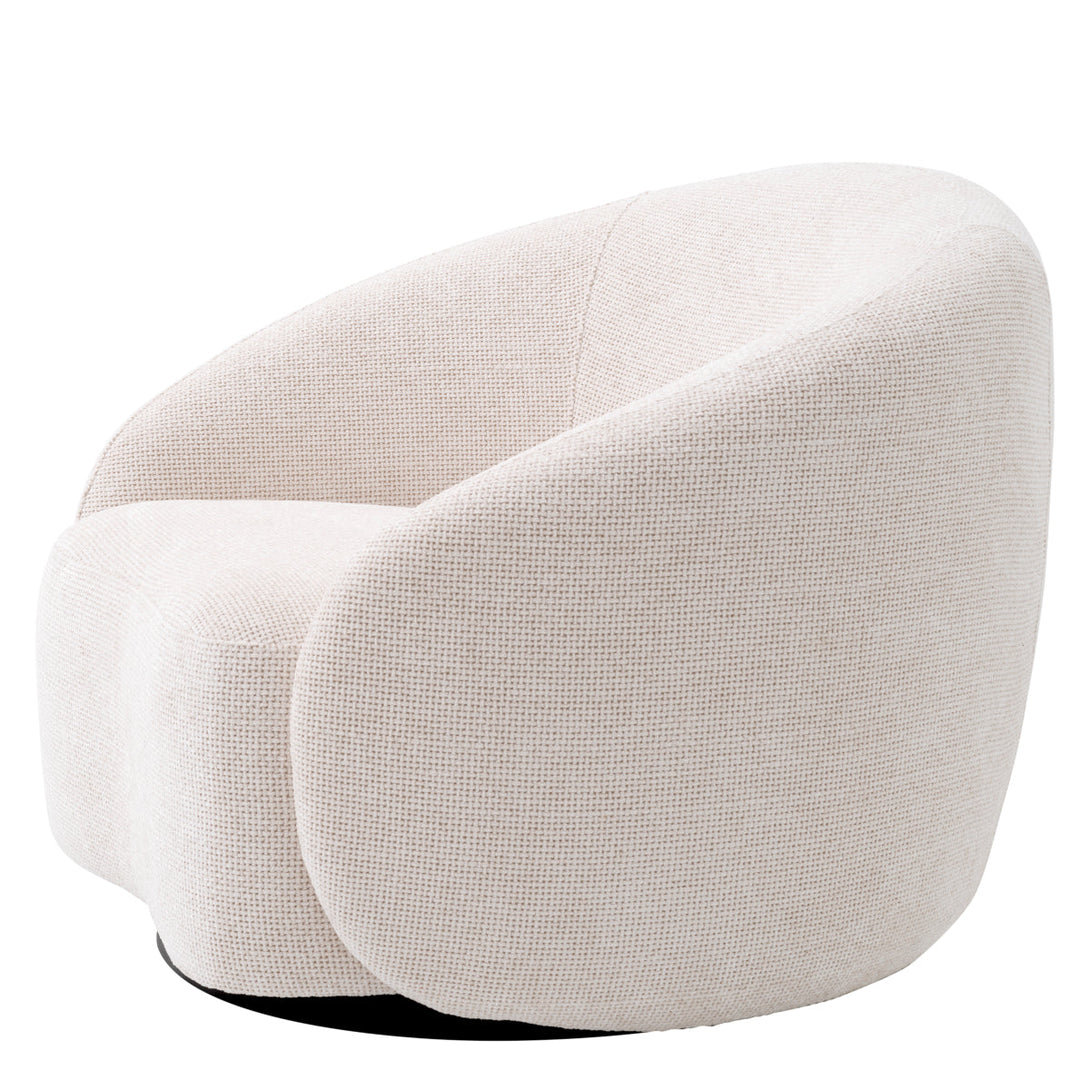 Swivel Chair Amore Lyssa Off-White Furniture Eichholtz