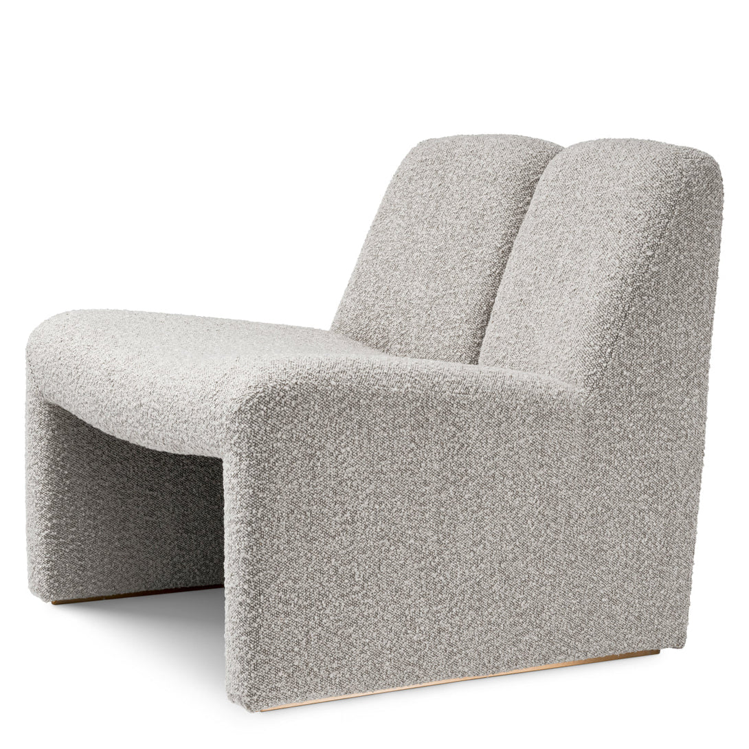 Chair Macintosh Boucl&Eacute; Grey Furniture Eichholtz